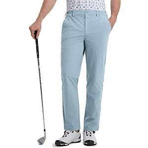 M MAELREG Casual Pants for Men Performence Lightweight Trousers - 30"/32"/34" Classic Fit Business Mens Golf Pants $13.96