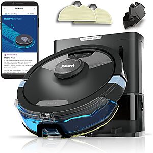 Shark Navigator Robot Vacuum, SmartPath Navigation, White, AV2120 $299.99