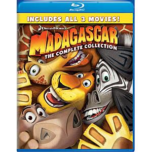 Madagascar: The Complete Collection (Blu-ray Set) [Blu-ray] $11.99 plus extra 15% Off for new Gruv Accounts