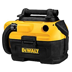 DEWALT 20V MAX Shop Vacuum Wet and Dry, Shop Vac 2 Gallon, Cordless and Corded Wet Dry Vacuum Cleaner, Wide Nozzle, Hepa Filter, Tool Only (DCV581H) $150.99