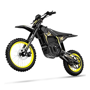 QWAYQ EM04 Pro 17'' Off-Road Electric Dirt Bike (Yellow) $799  +Free Shipping