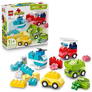LEGO DUPLO My First Creative Vehicles Building Set (10474) $16.98 + Free Shipping w/ Prime or on $35+