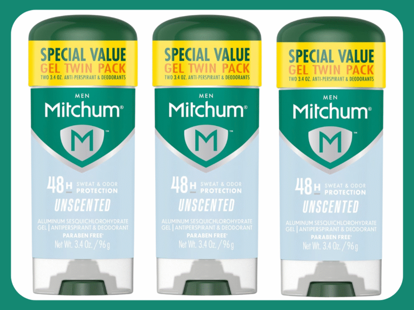 Mitchum Men’s Deodorant 2-Pack Only $3.xx on Amazon (Reg. $9)