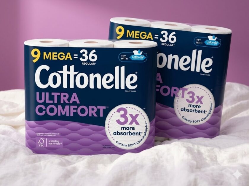TWO Packs Cottonelle 9 Mega Rolls Only $14 on Amazon (Reg. $22)