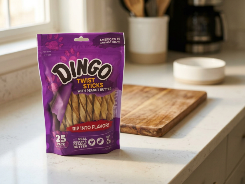 Dingo Twist Sticks Dog Treat Only $3.xx on Amazon (Reg $7)