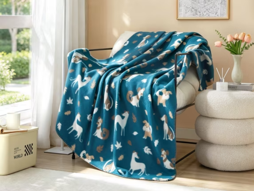 Mainstays 50″x60″ Cozy Fleece Throw Blanket Only $3.xx at Walmart