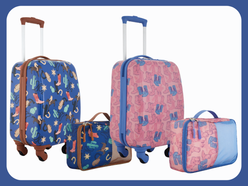 Wrangler Rodeo Kid’s 2 Piece Hard-Side Spinner Luggage Set Only $49 at Walmart (Reg $140)