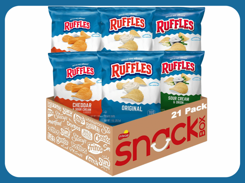 Ruffles Chips 21-Pack Only $10.xx on Amazon (Reg. $14)
