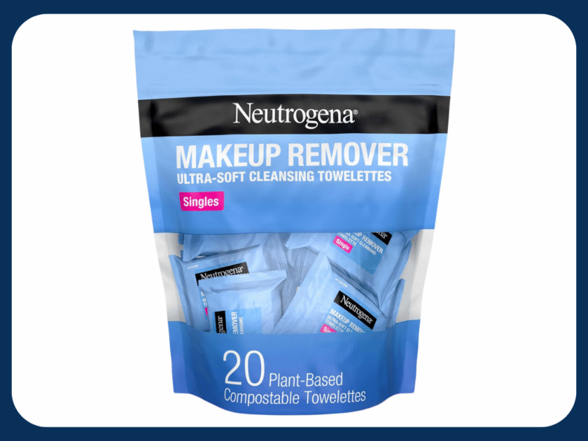 Neutrogena Makeup Remover Wipes 20-Count Only $4.xx on Amazon