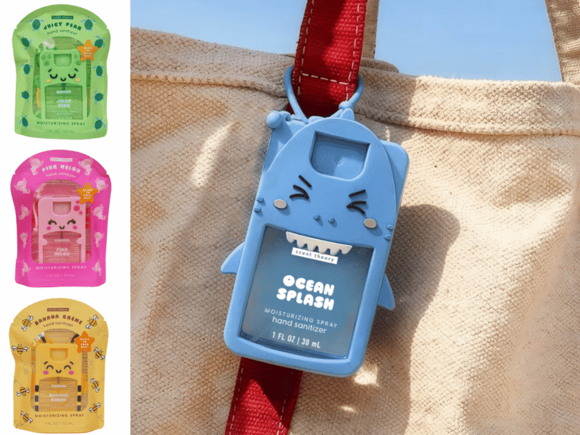 New Scent Theory Hand Sanitizers w/ Adorable Cases | Great for Back to School