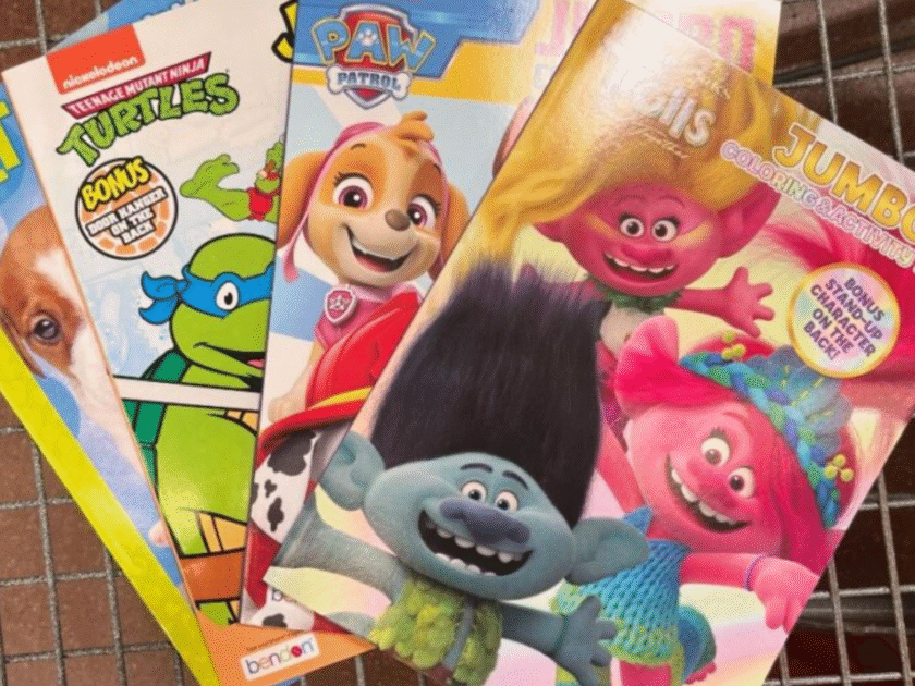 Jumbo Coloring Books as Low as $1 at Walmart!