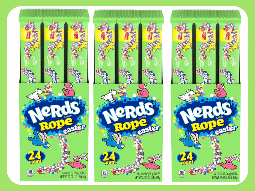 Springtime Nerds Rope Pack of 24 JUST $10.xx on Amazon (Reg. $15)