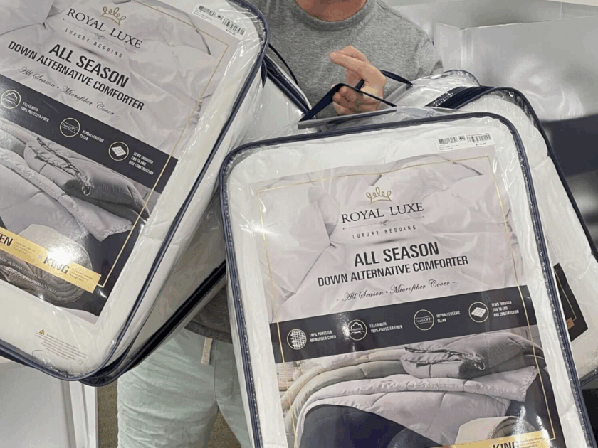 Macy’s Royal Luxe Down Alternative Comforters Only $24.99 (Reg. $150) – Any Size!