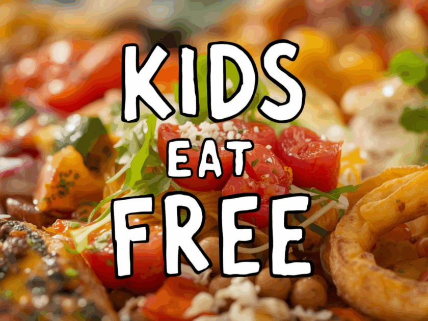 HUGE List of Where Kids Eat Free in July