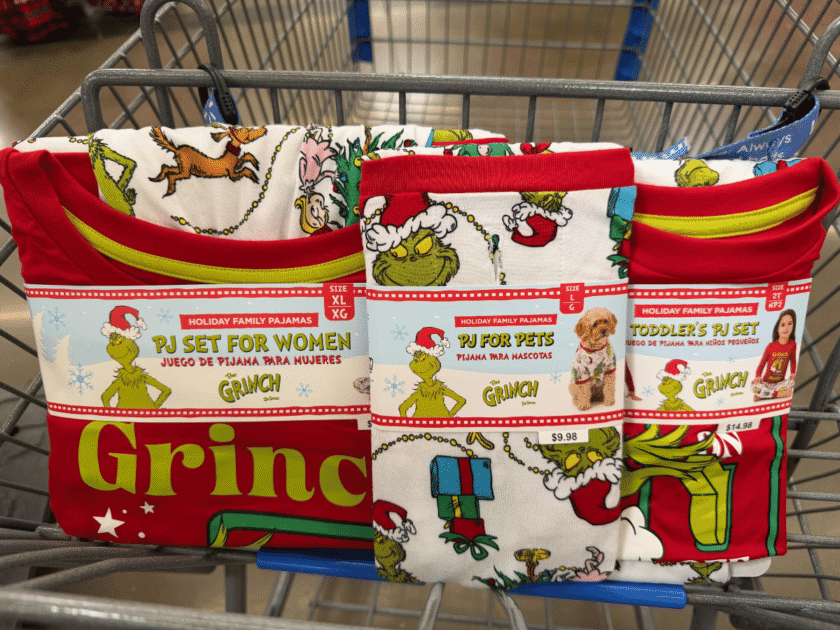 The Grinch Matching Family Pajama Sets are Back at Walmart | Prices from $9.98!