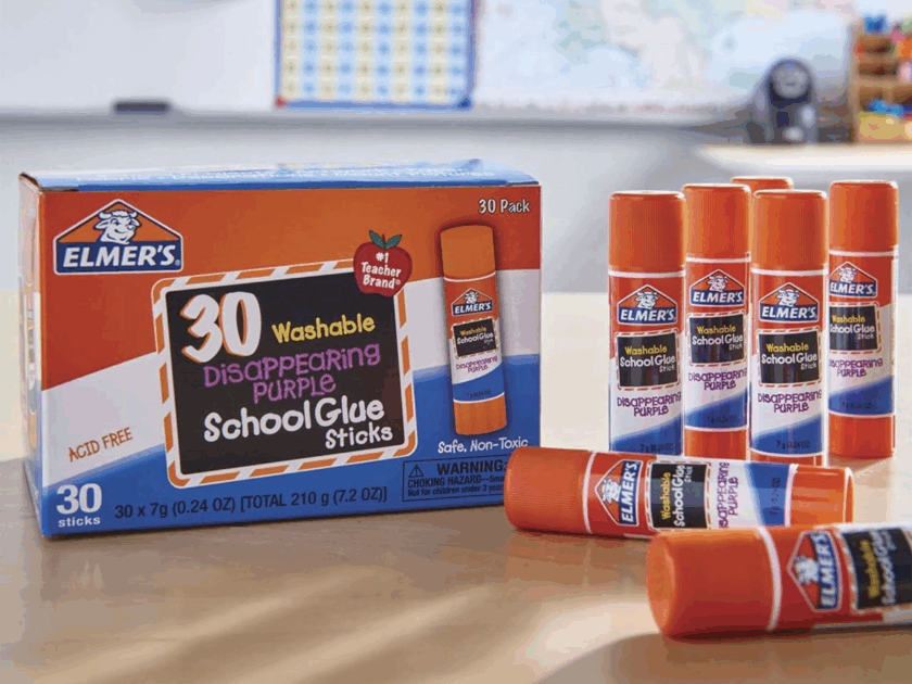 Elmer’s Disappearing Glue Sticks 30-Pack Only $7.xx on Amazon (Reg. $10)