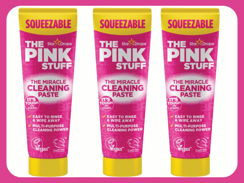 The Pink Stuff The Miracle Squeezable Cleaning Paste Just $3.xx on Amazon (Reg. $6)
