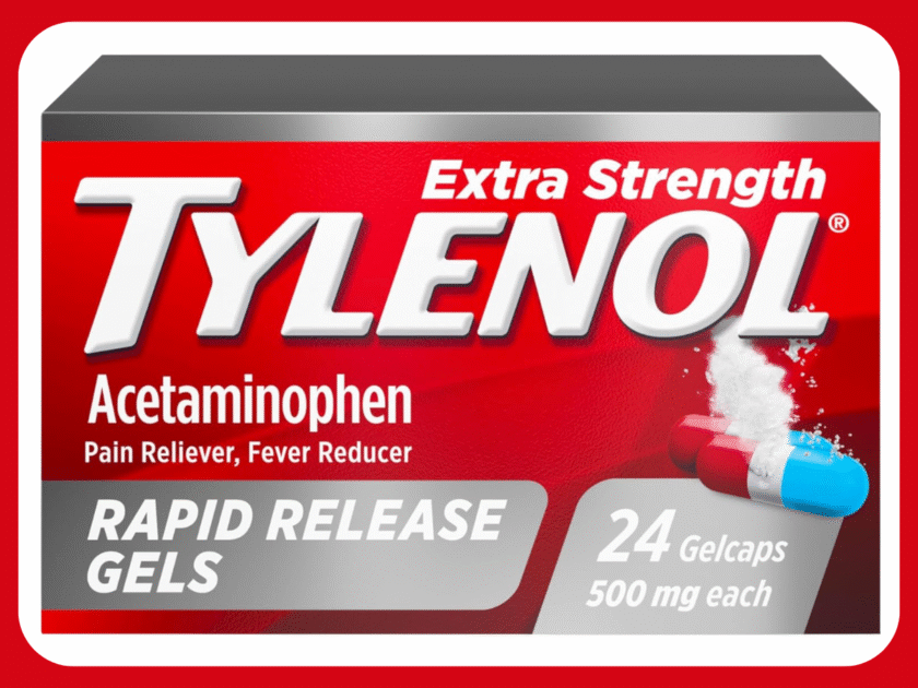 Tylenol Extra Strength Rapid Release Gels 24-Count Only $3.xx on Amazon (Reg $7)