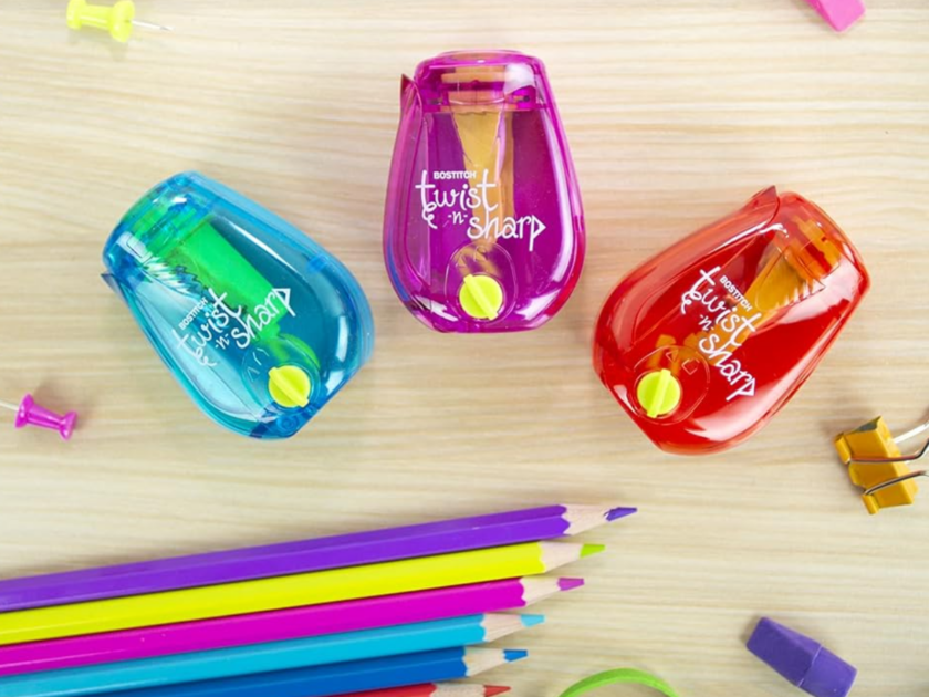 Bostitch Pencil Sharpener 3-Pack JUST $5.xx on Amazon (Reg. $10)