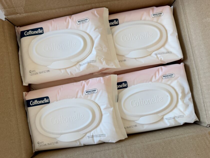 Cottonelle Flushable Wet Wipes 8-Pack Only $12.xx + Get $6 Back Via Amazon Gift Card