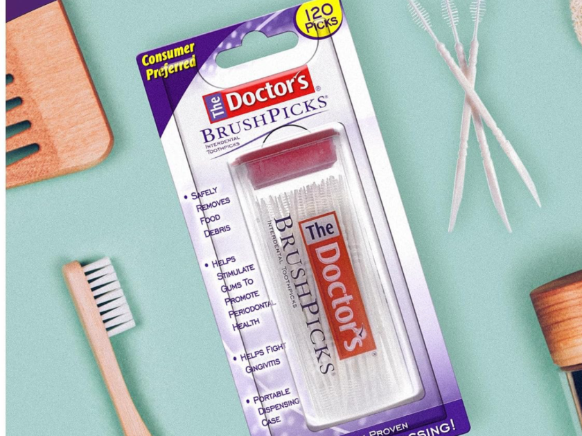The Doctor’s BrushPicks Interdental Toothpicks 120-Count Only $1.xx on Amazon (Reg $5)