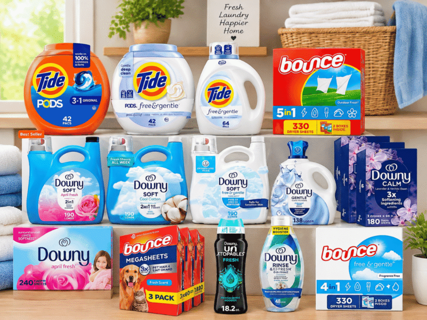 Hot Triple Stack on Laundry Items on Amazon | Score 4 Items for $12.xx After Offers