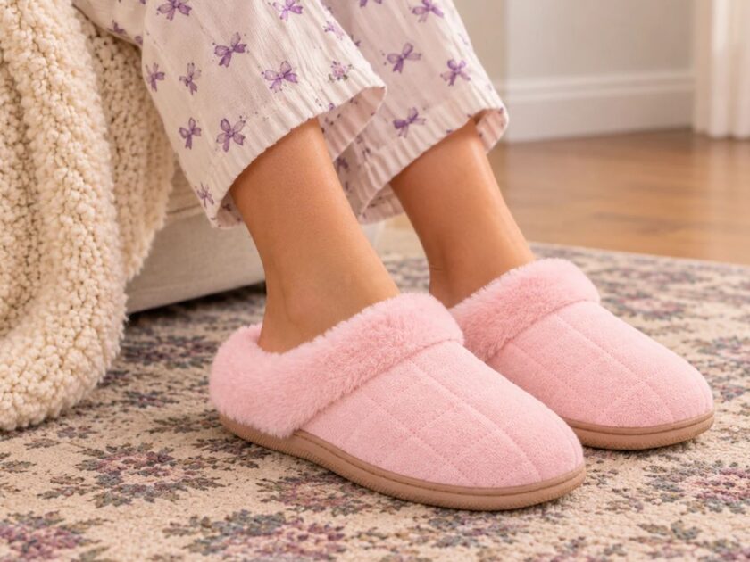 NEW Dearfoams Cozy Comfort Girl’s Quilted Slippers Only $2.xx at Walmart!