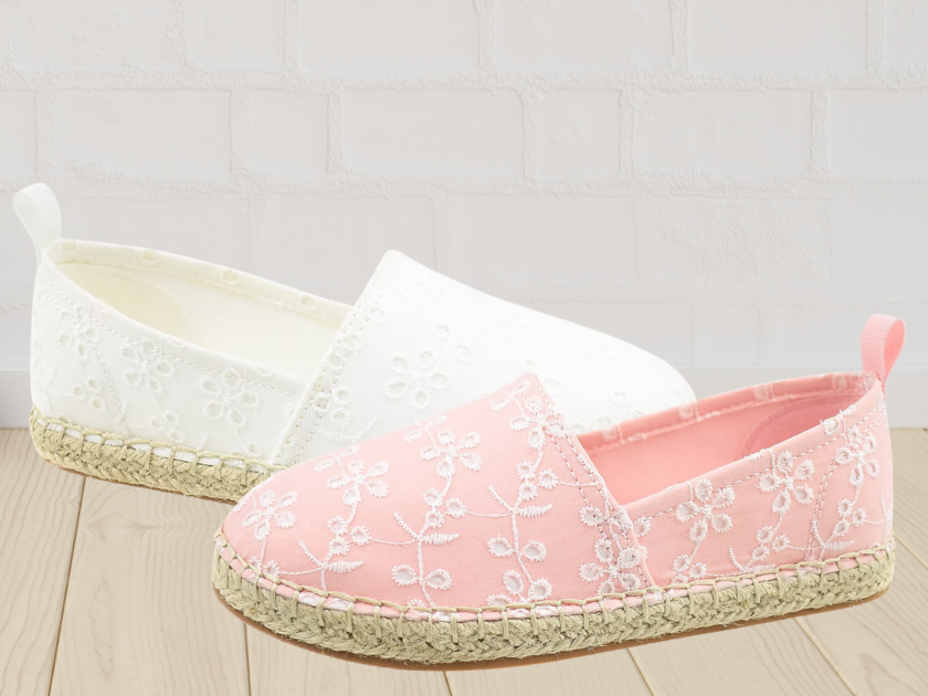 Wonder Nation Girls Espadrille Shoes w/ Memory Foam Only $4.71 at Walmart (Reg $11)