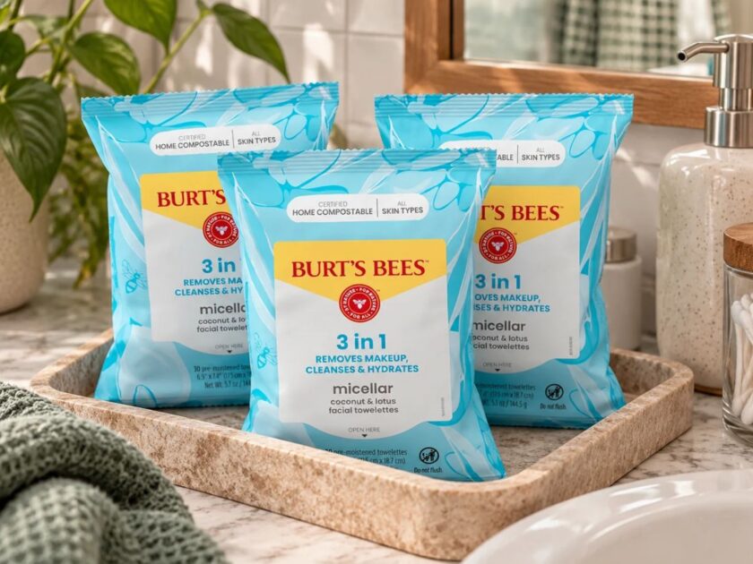 Burt’s Bees 3-in-1 Facial Cleansing Wipes 3-Pack Only $7.xx on Amazon (Reg, $16)