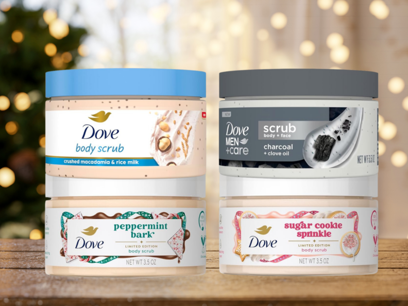 Dove Treats Exfoliating Mini Body Scrub 4 Pack Only $10.xx on Amazon!