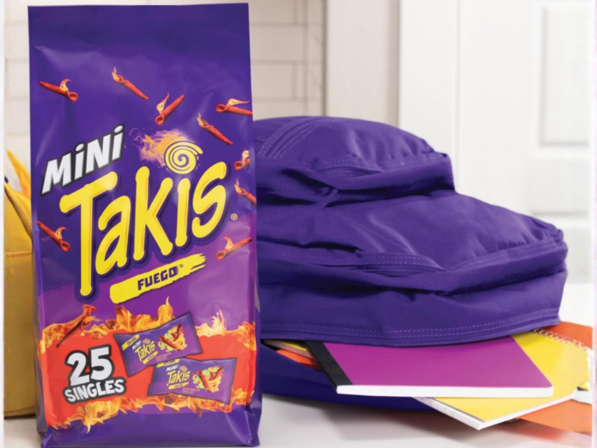 Takis Mini Rolled Tortilla Chips Multipack – Fuego Bite Size, Pack of 2 Only $11.xx on Amazon (Reg $30)