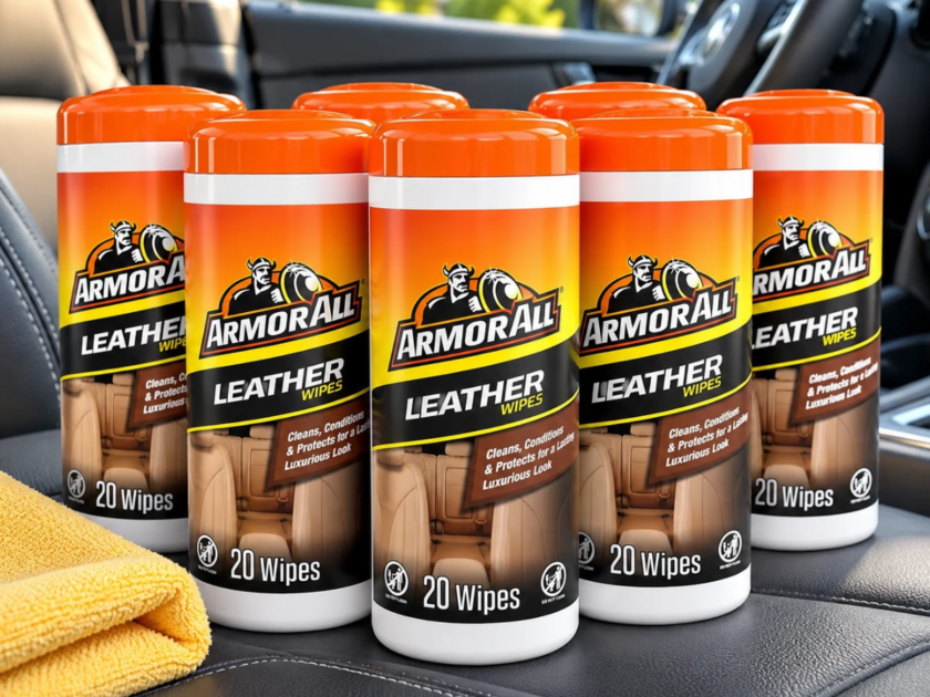 Armor All Car Leather Wipes 6-Pack Only $11.xx on Amazon