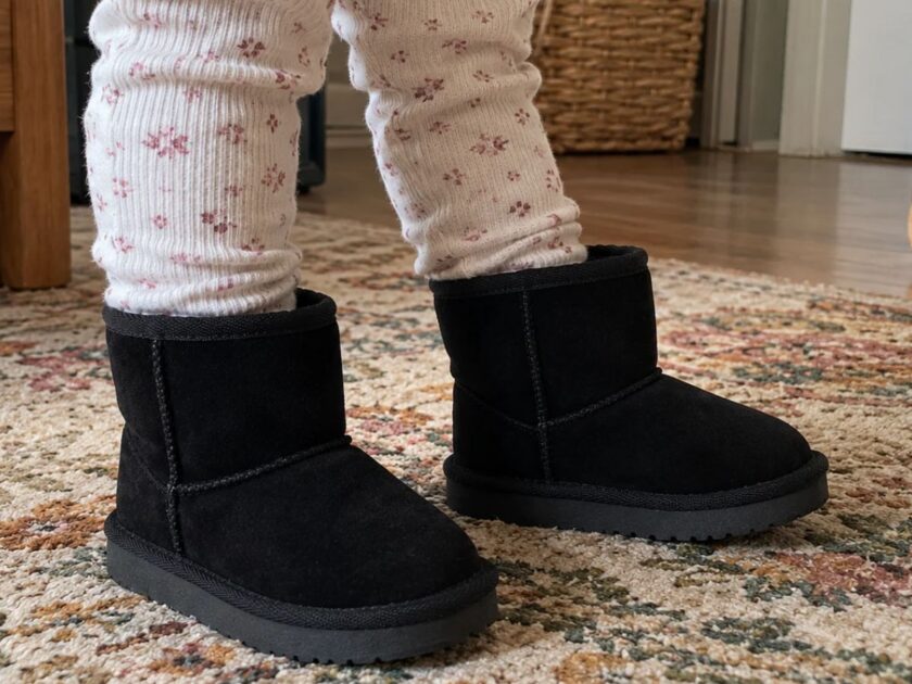 Faux Fur-Lined Ankle Boots for Toddlers Only $19.xx (Reg. $40)