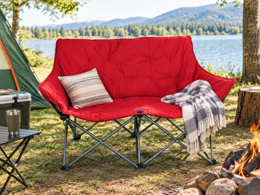 Ozark Trail Padded Love Seat Camping Chair Only $29 at Walmart (Reg $40)