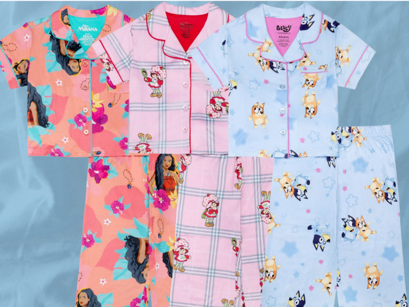 Girls Button Front Top and Pants Pajama Sets as Low as $7 (Reg $17)