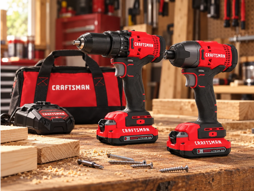 Craftsman V20 Max 2-Tool Power Tool Combo Kit w/ Case Only $79 at Lowes (Reg. $149)