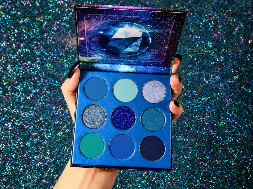 docolor Blue Gemstone Eyeshadow Pallet with 9 Colors Only $7.xx on Amazon (Reg. $13)