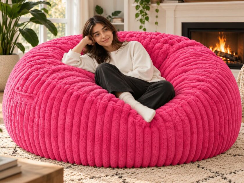 5 FT Giant Bean Bag Chairs From $67.xx on Amazon (Reg. $120)