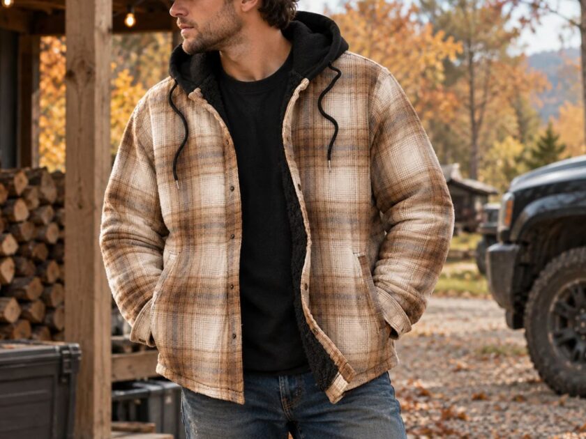 Men’s Sherpa Lined Flannel Jacket Only $17.xx on Amazon (Reg. $50)