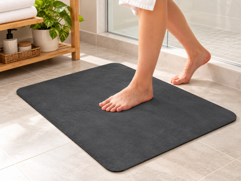 Thin Bath Mat 16″x24″ Non Slip Washable Only $6.xx on Amazon (Reg $17)