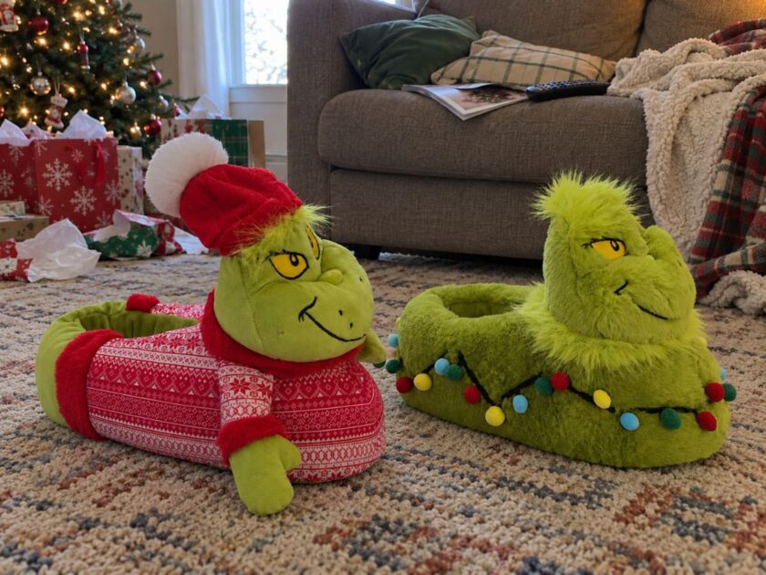 GO! These Sam’s Club Grinch Slippers Are So Cute!