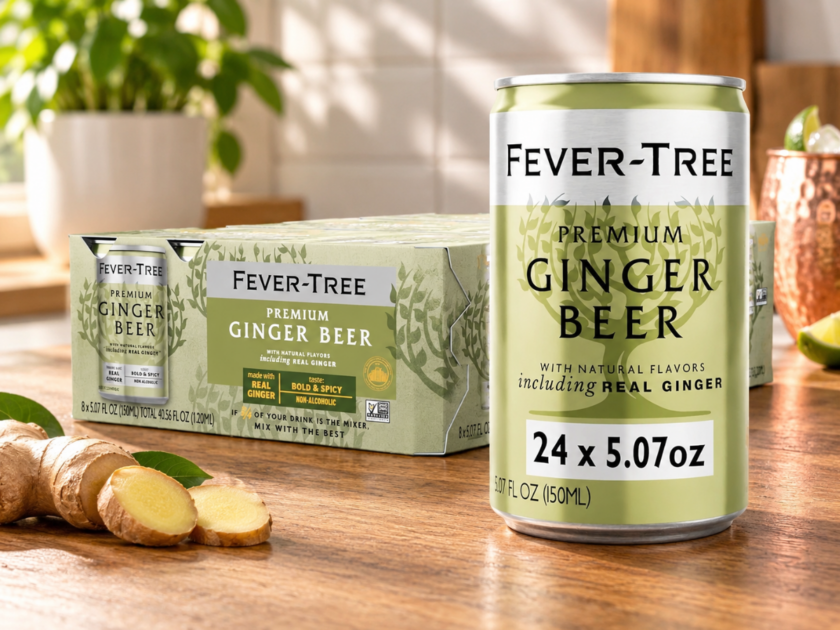 24-Pack Fever-Tree Premium Ginger Beer Cans Only $12.xx on Amazon (Reg $21)