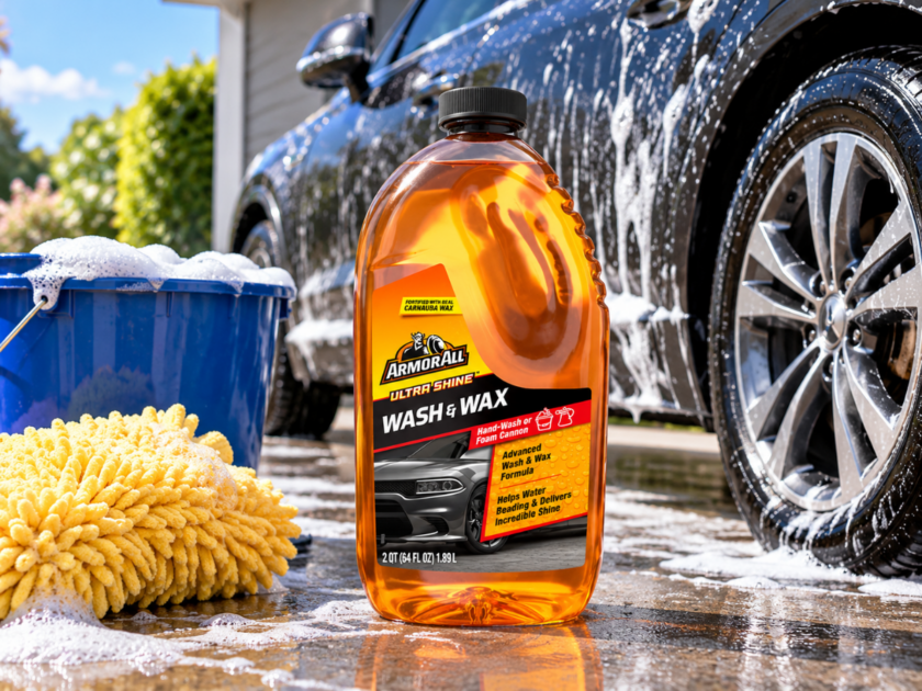 Armor All Ultra Shine Car Wash and Wax 64 fl oz Bottle Only $4.xx on Walmart