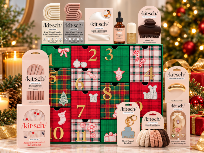 Kitsch Holiday Advent Calendar Only $101.xx on Amazon (Reg $119) – 12-Day Self Care Gifts for Women