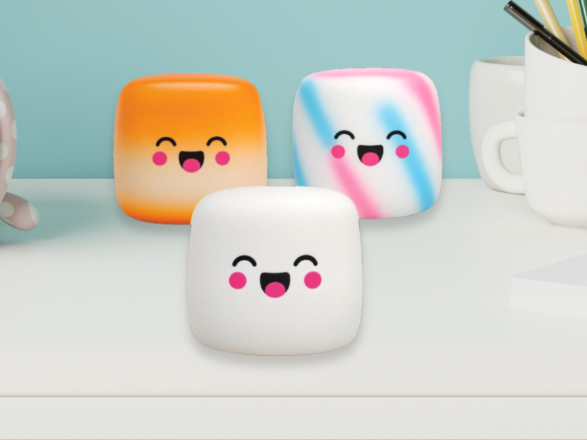 Squeeze Please 3-Pack Scented Marshmallow Squishy Toys $21.xx on Amazon – $30 Sold Separately!