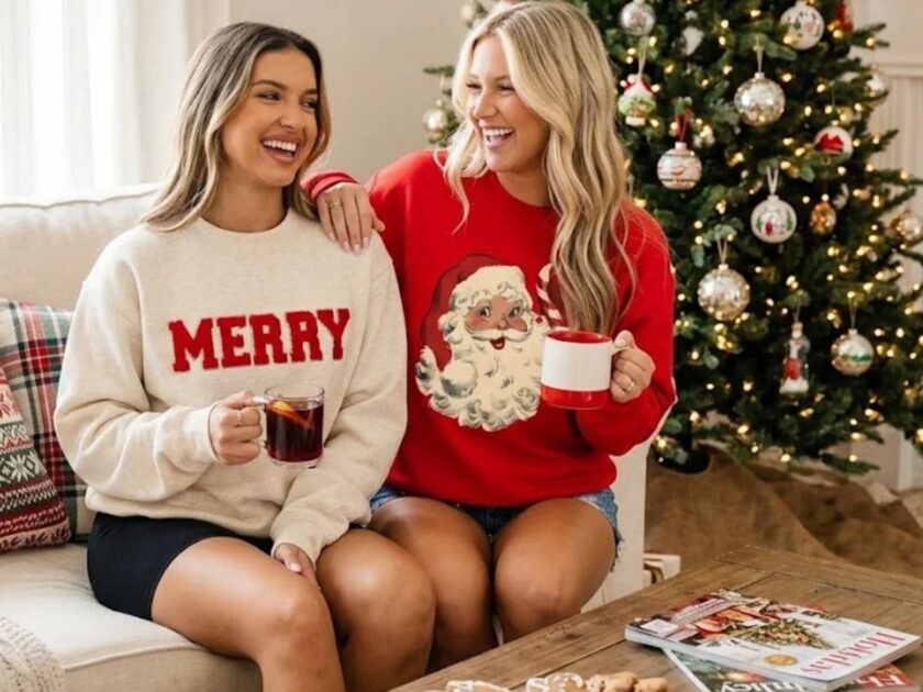 Women’s Christmas Sweatshirts from $18.xx on Amazon (Reg. $37)