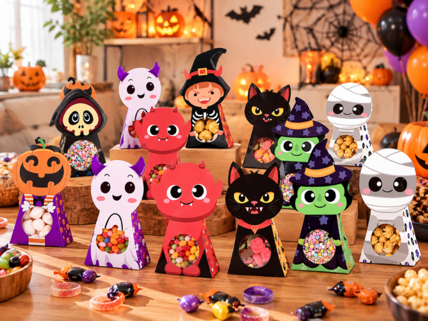 24-Pack Halloween Treat Boxes w/Windows and 8 Designs Only $5.xx on Amazon (Reg $15)