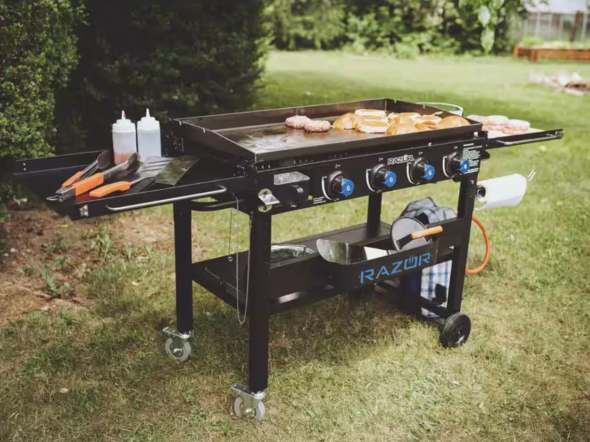 Razor Portable Propane Gas Griddle Flat Top Grill Only $199 at Home Depot (Reg $400)