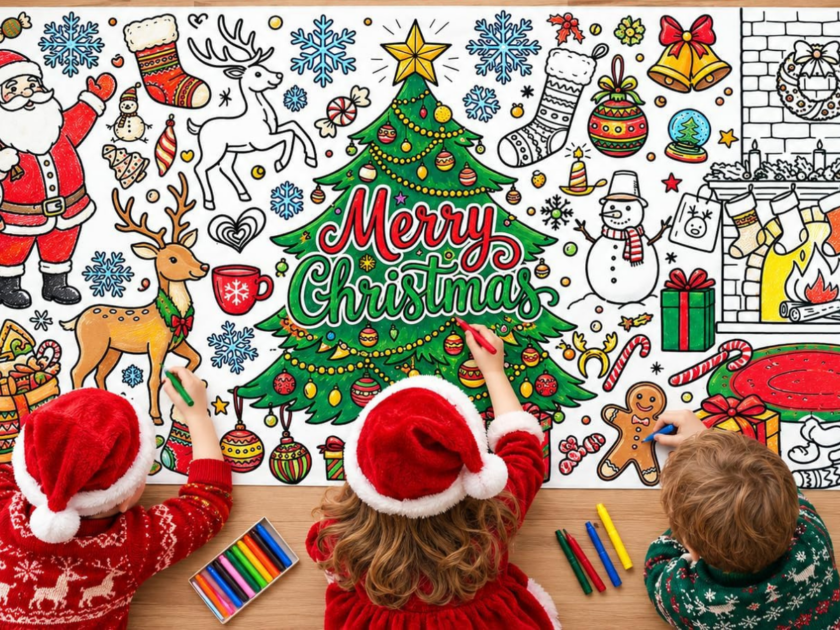 Giant Coloring Posters Just $4.xx on Amazon (Reg $10)