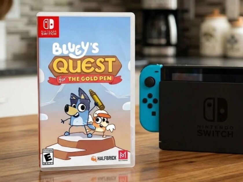 Bluey’s Quest for The Gold Pen Nintendo Switch Game Only $24.xx on Amazon (Reg. $40)